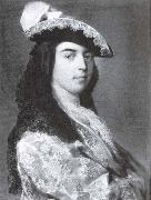 Rosalba carriera Charles Sackville,2e duke of Thresh oil on canvas
